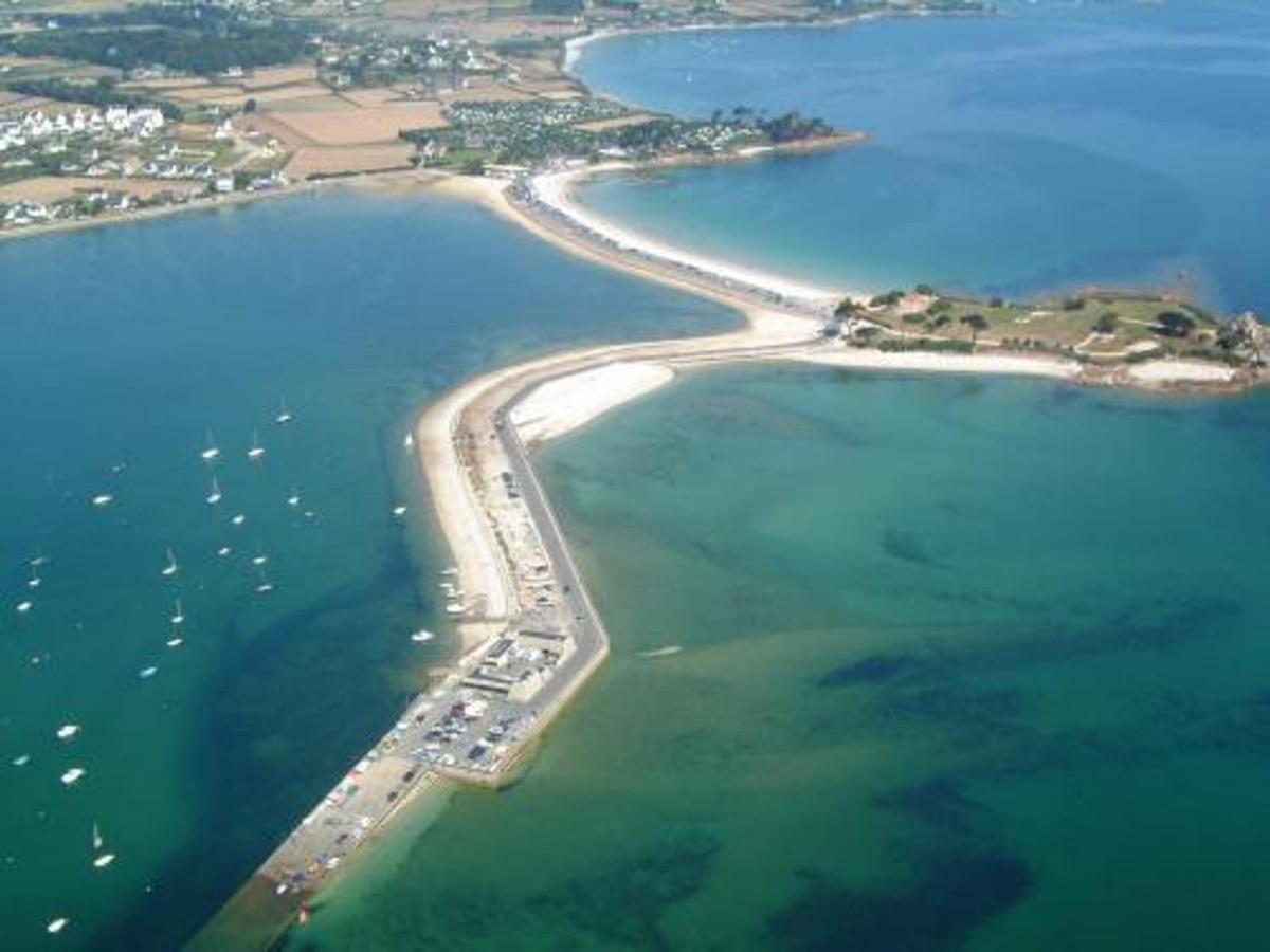 La Grand Voile - Maison 4 Chambres Vue Mer - Plage A 900 M Saint-Pol-de-Léon Eksteriør billede